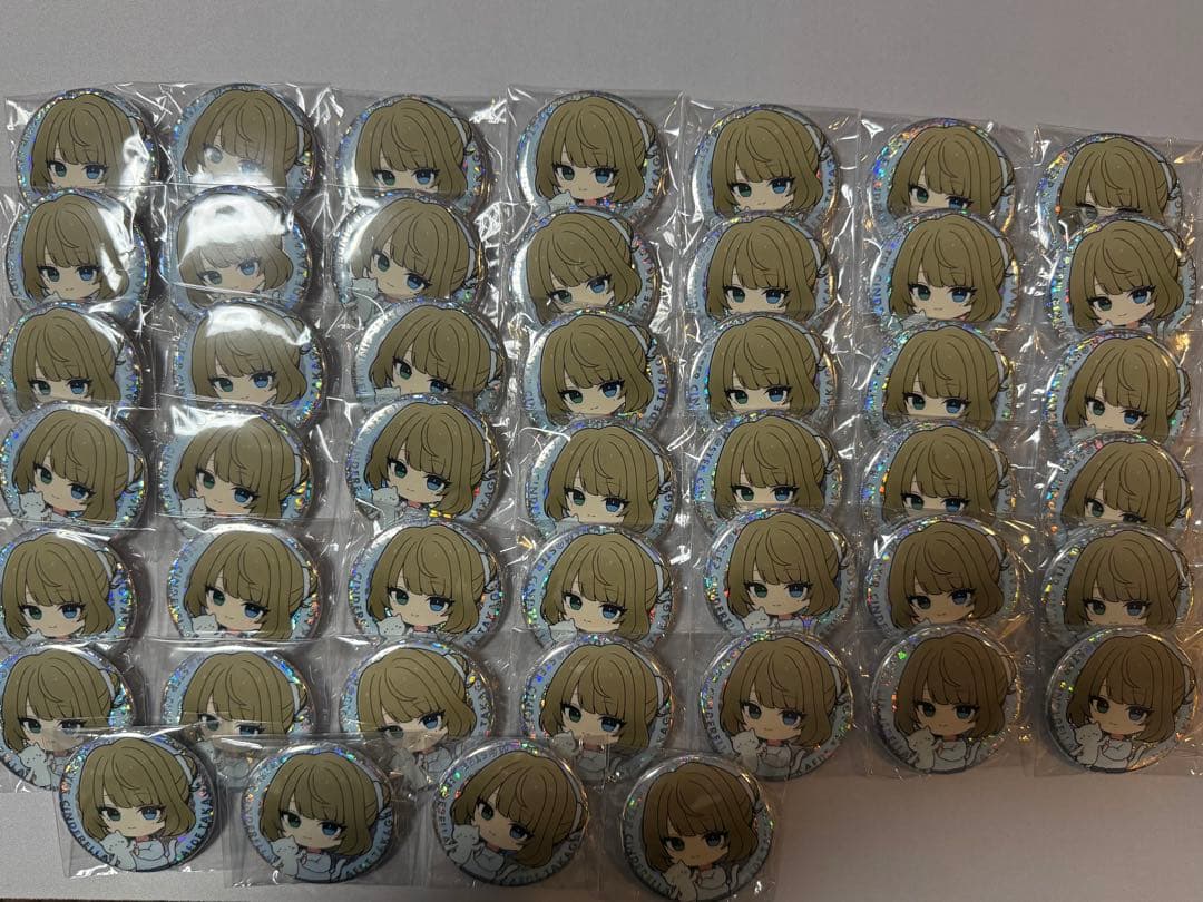 デレマス　高垣楓　デフォルメ缶バッジ　46個