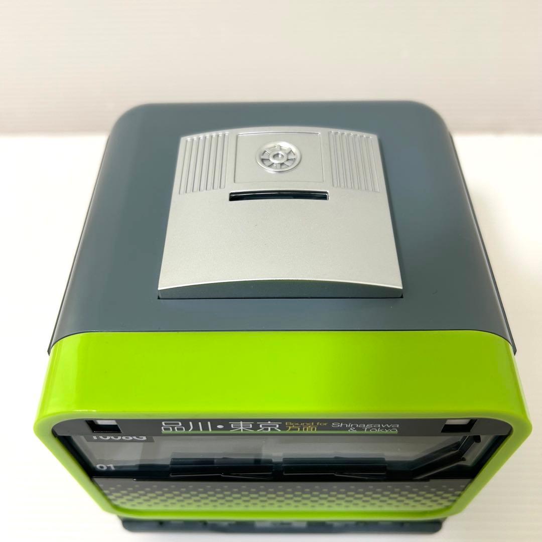 【激レア・動作確認済】タルガ 電車銀行 E235系 山手線 貯金箱 駅メロ付