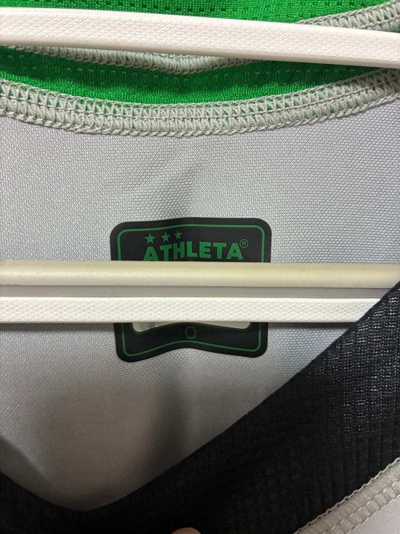 東京ヴェルディ ATHLETA 長袖シャツ グレー