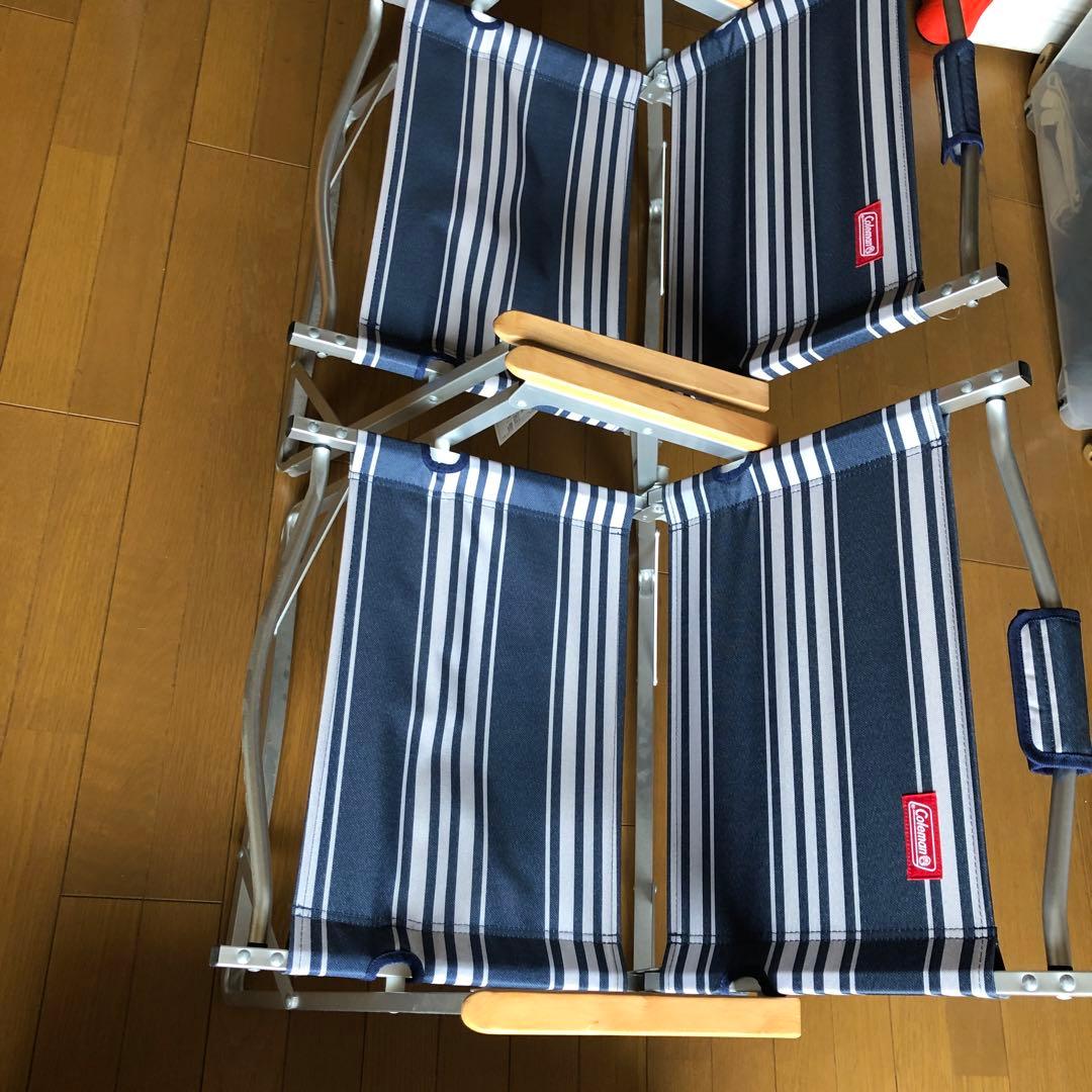 Colemaファイアープレイスフォールディングチェア 2台での激安出品です‼️