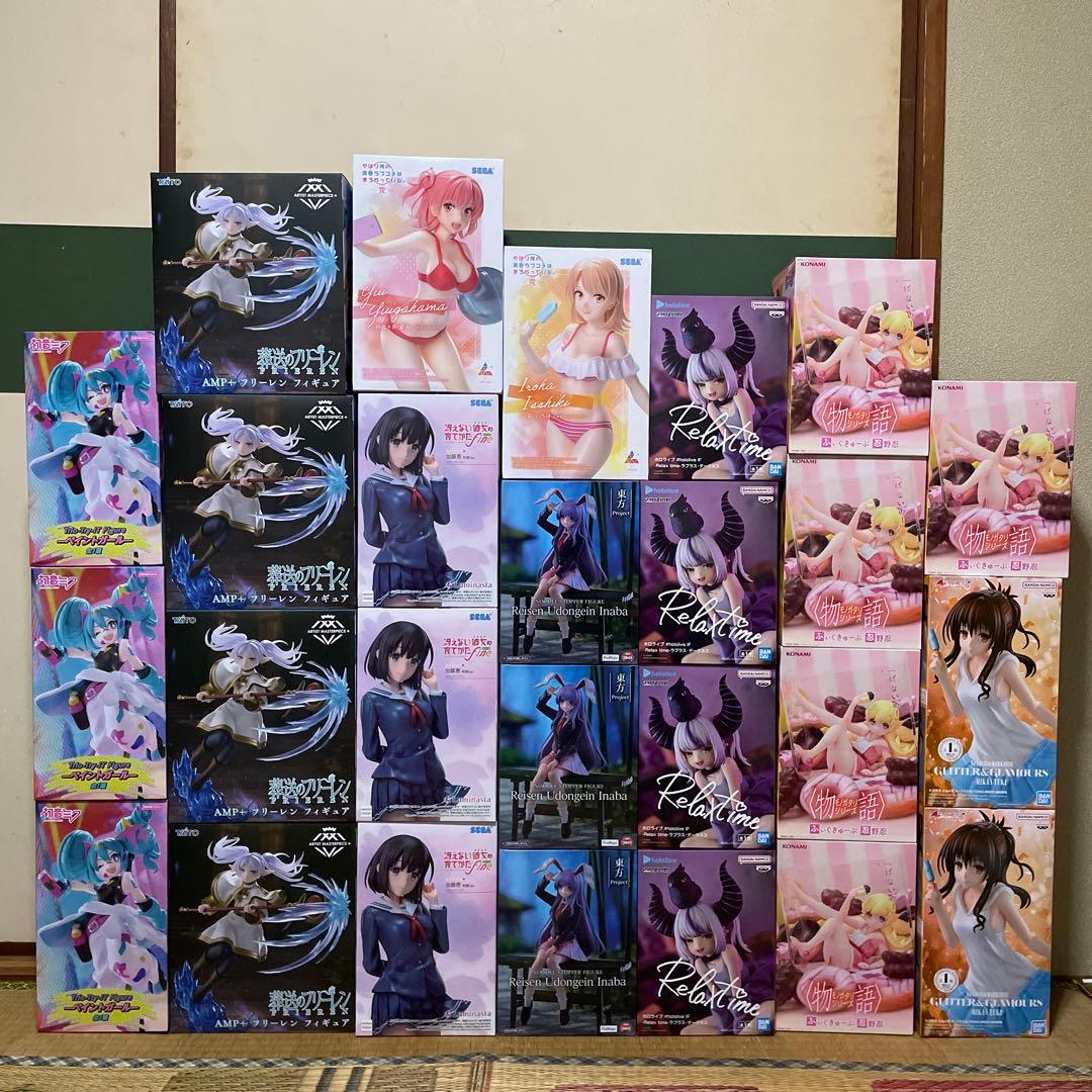 最新プライズフィギュアまとめ売り　 美少女フィギュア　新品未開封　26点