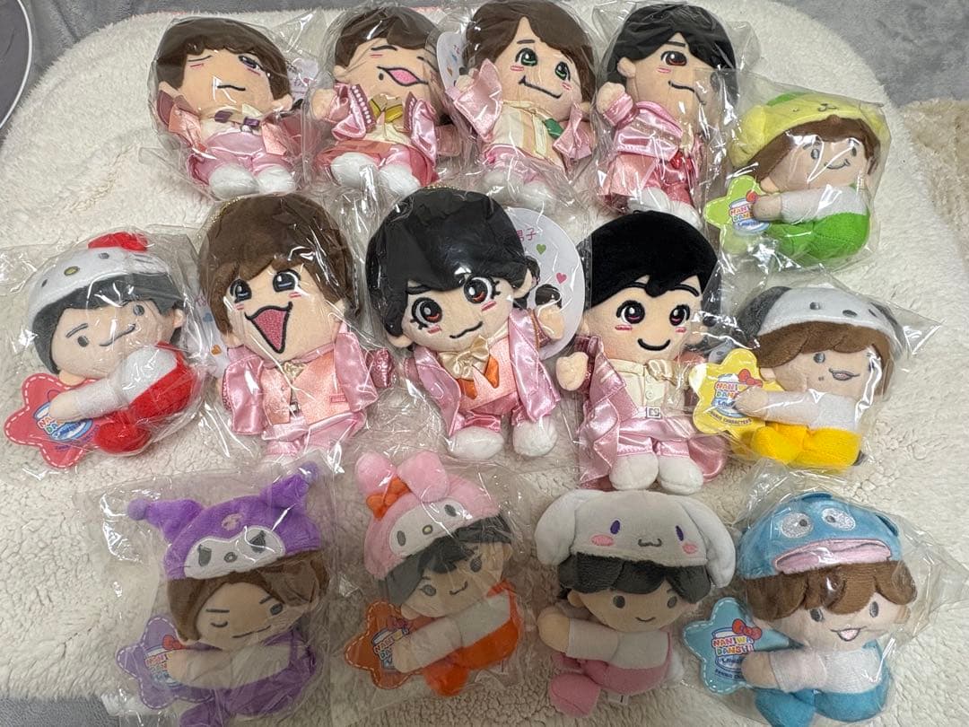 【2個以外未開封】なにわ男子 ちびぬい 全員7人×、サイリオちびぬい7人