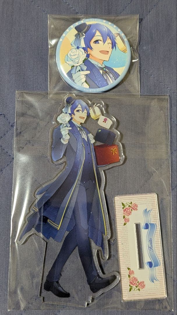 KAITO 10th Birthday Party アクリルスタンド 缶バッジ