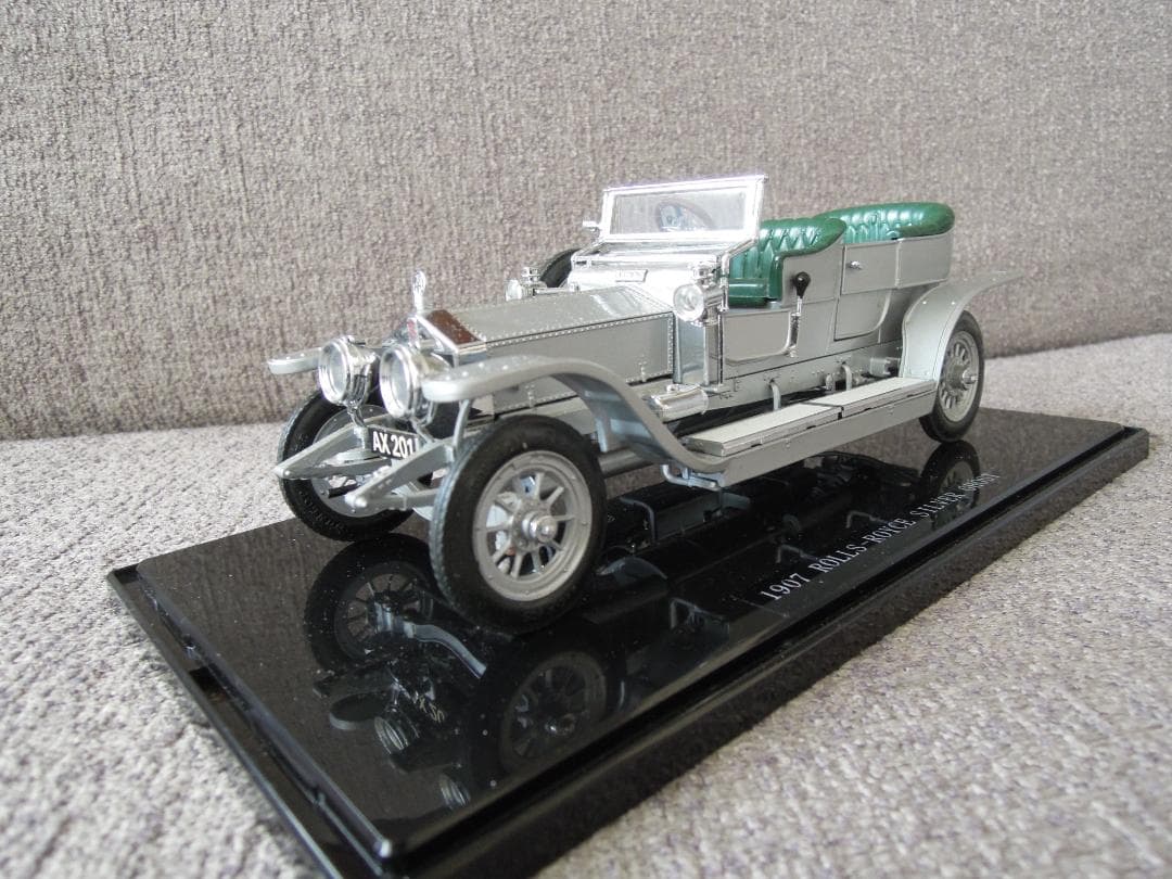 フランクリンミント　1/24　1907ロールスロイスシルバーゴースト ミニカー