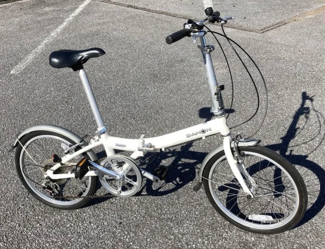 DAHON METRO ダホン メトロ 折りたたみ自転車 ホワイト 中古自転車