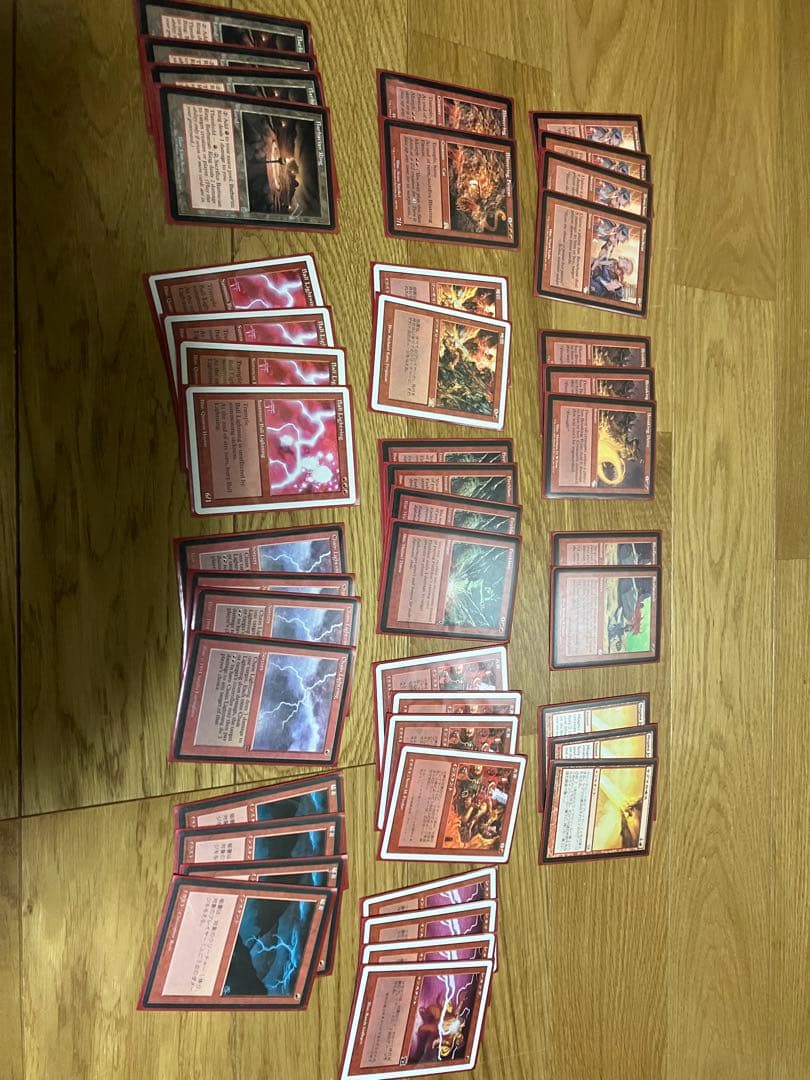 MTG デッキ　赤単　焼きデッキ