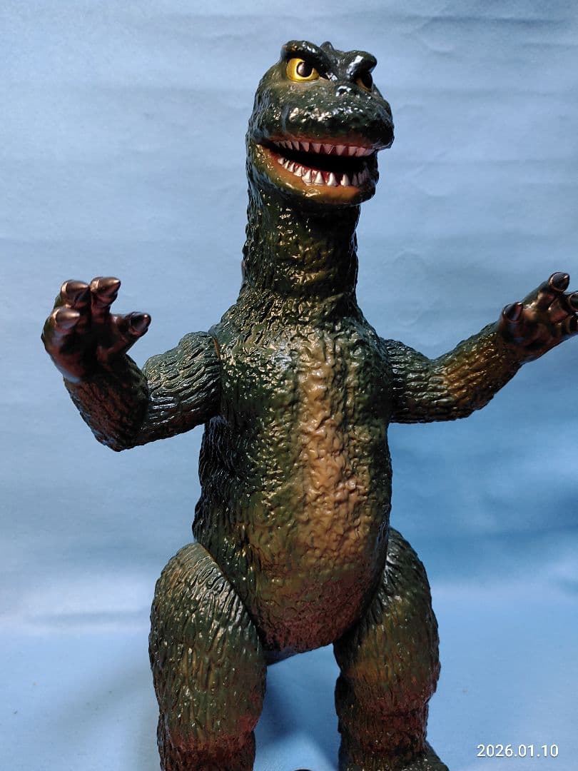 昭和レトロ マーミット 怪獣ゴジラ 総進撃 ジャイアントソフビ絶版