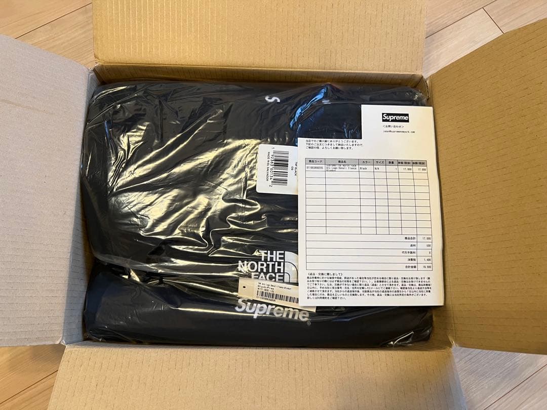 【国内正規・新品未使用】supreme★north face★ブランケット