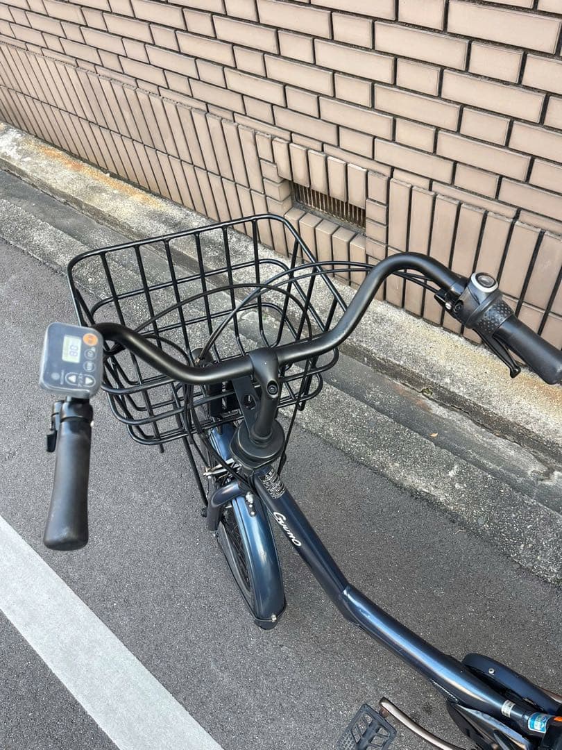 大阪限定16AhパナソニックGyutto電動アシスト自転車 チャイルドシート付き