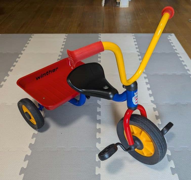 ボーネルンド ウィンザー( winther ) ペリカンデザイン 三輪車 荷台付