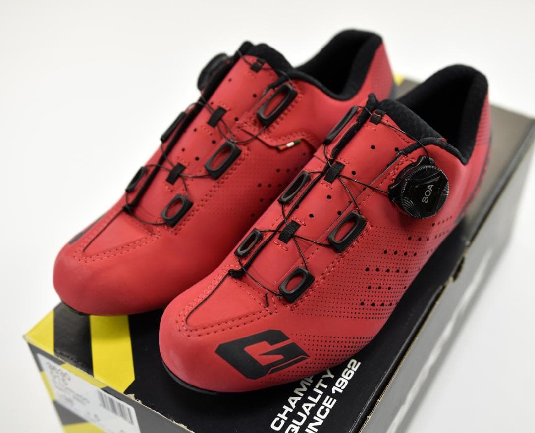 GAERNE G.TORNADO ビンディングシューズ size:38 赤