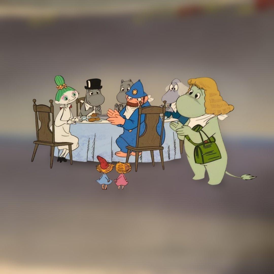 昭和❤️Moomin❤️ムーミン セル画