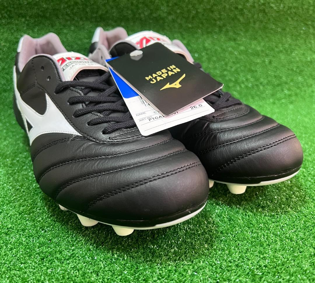 MIZUNO MORELIA Ⅱ JAPAN 【ブラック×ホワイト】新品正規品