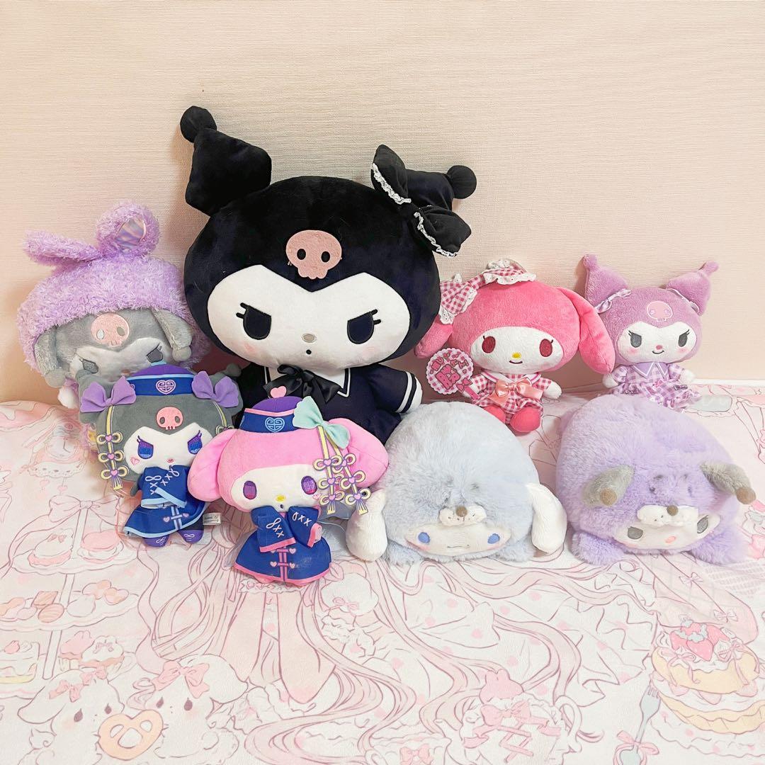 マイメロディ　クロミ　ナムコ　キョンシー　ハロウィン　推し　ぬいぐるみ　セット