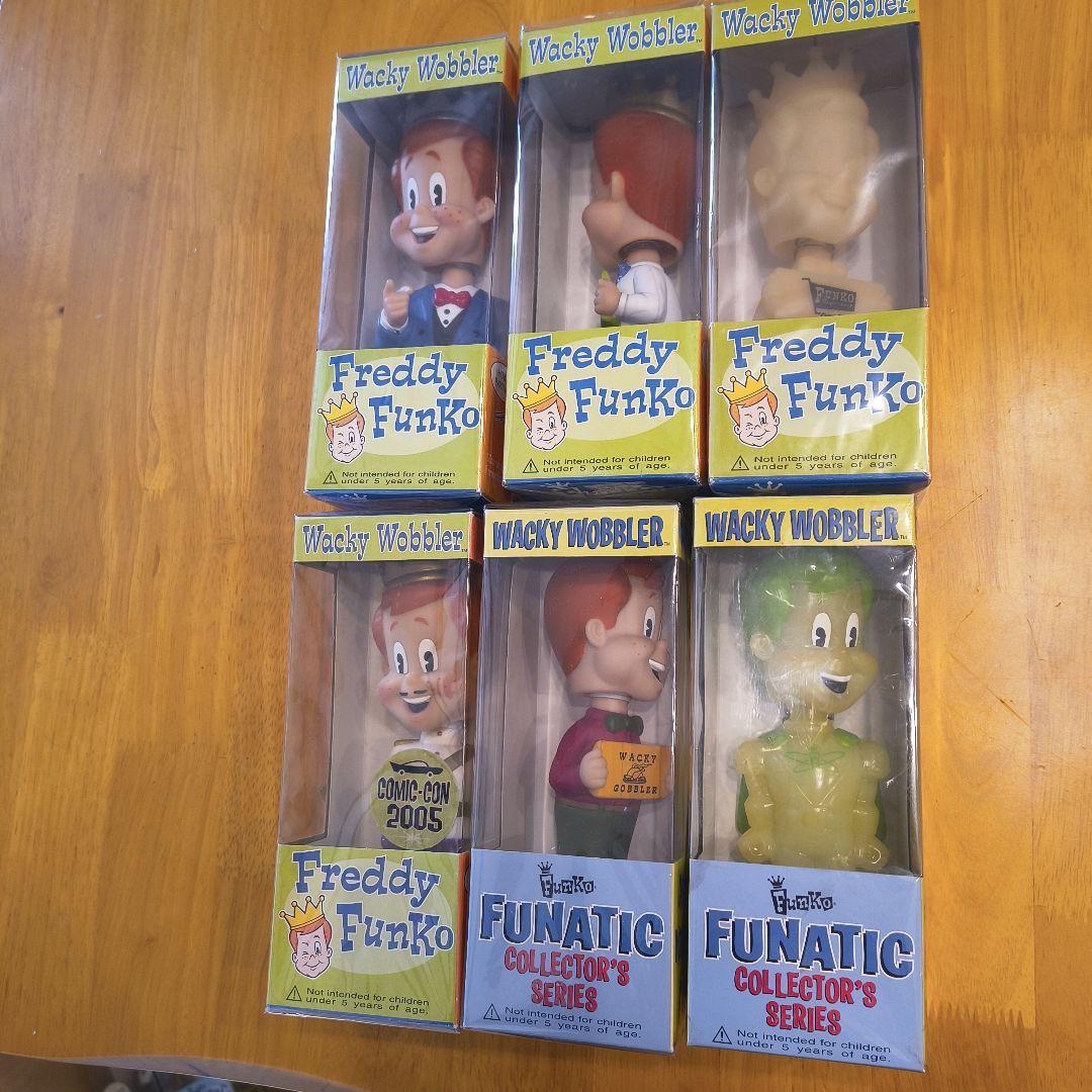 Freddy Funko Wacky Wobbler 6体セット　首振り人形