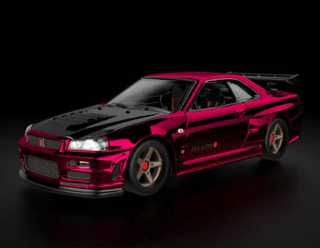 ミニカー Hot Wheels Nissan Skyline GT-R (R34)