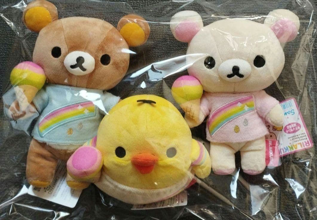 リラックマぬいぐるみ3点セット