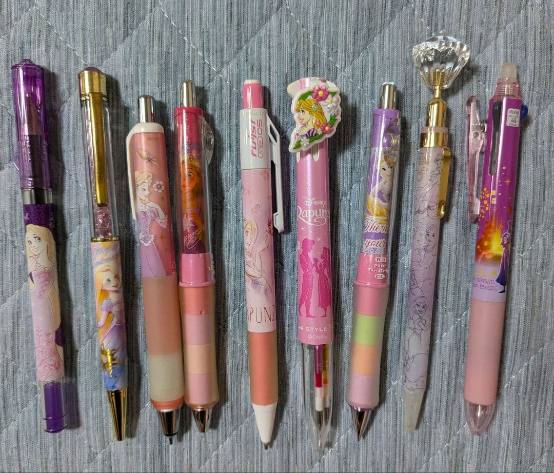 【レア】ディズニー ラプンツェル ペンセット