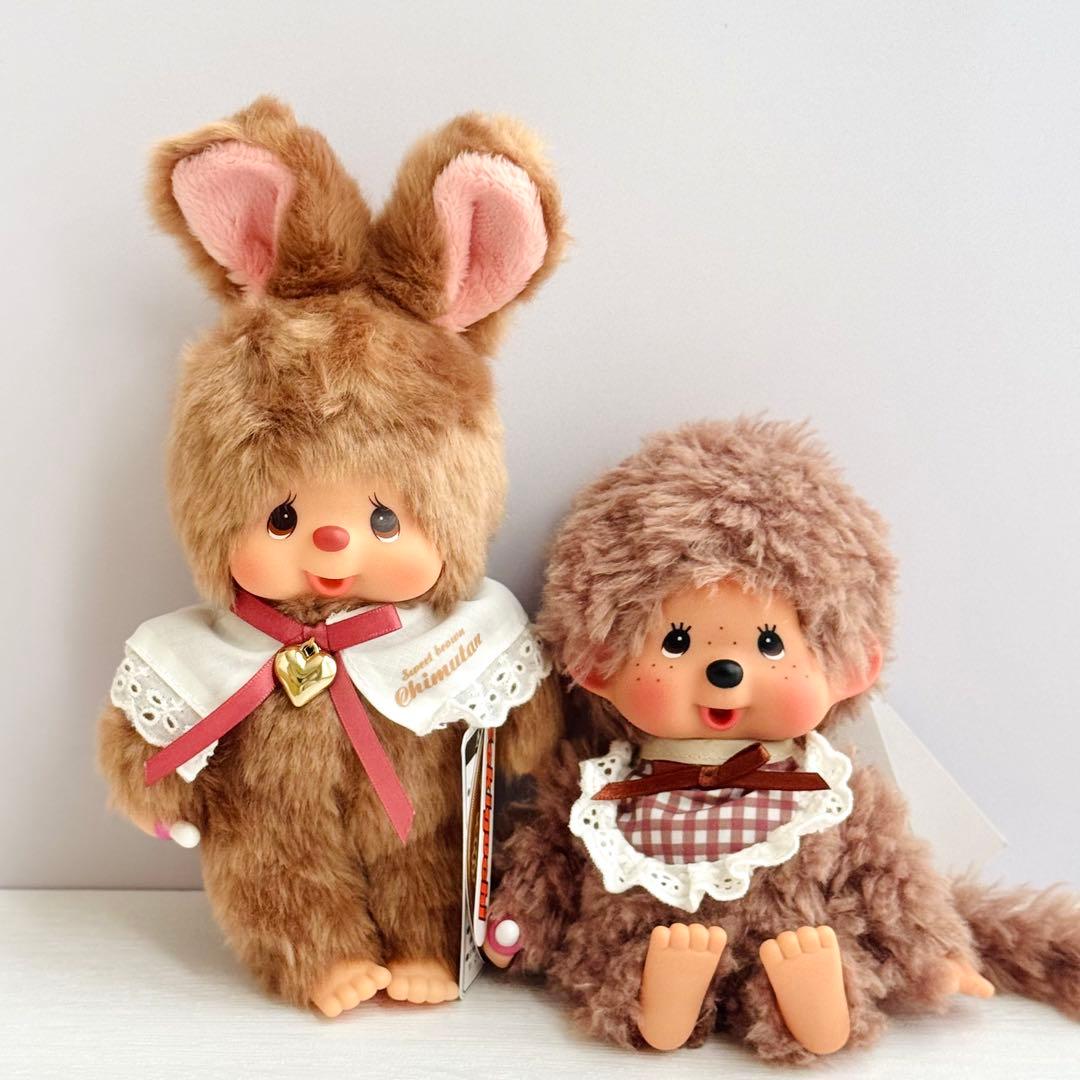 【新品】モンチッチ ＆ チムたん スウィートブラウン 2体セット