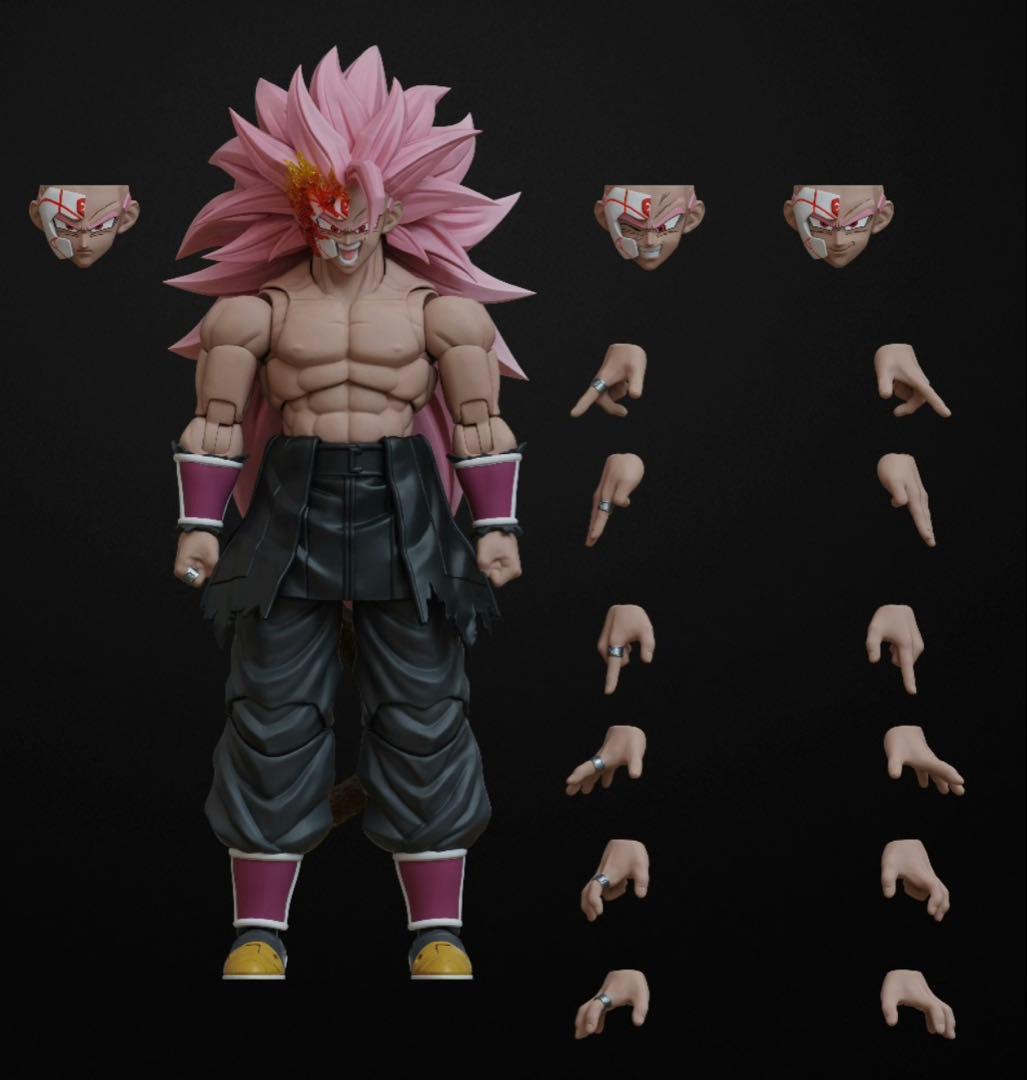 s.h.figuarts ドラゴンボール 紅き仮面の超サイヤ人ロゼフルパワー