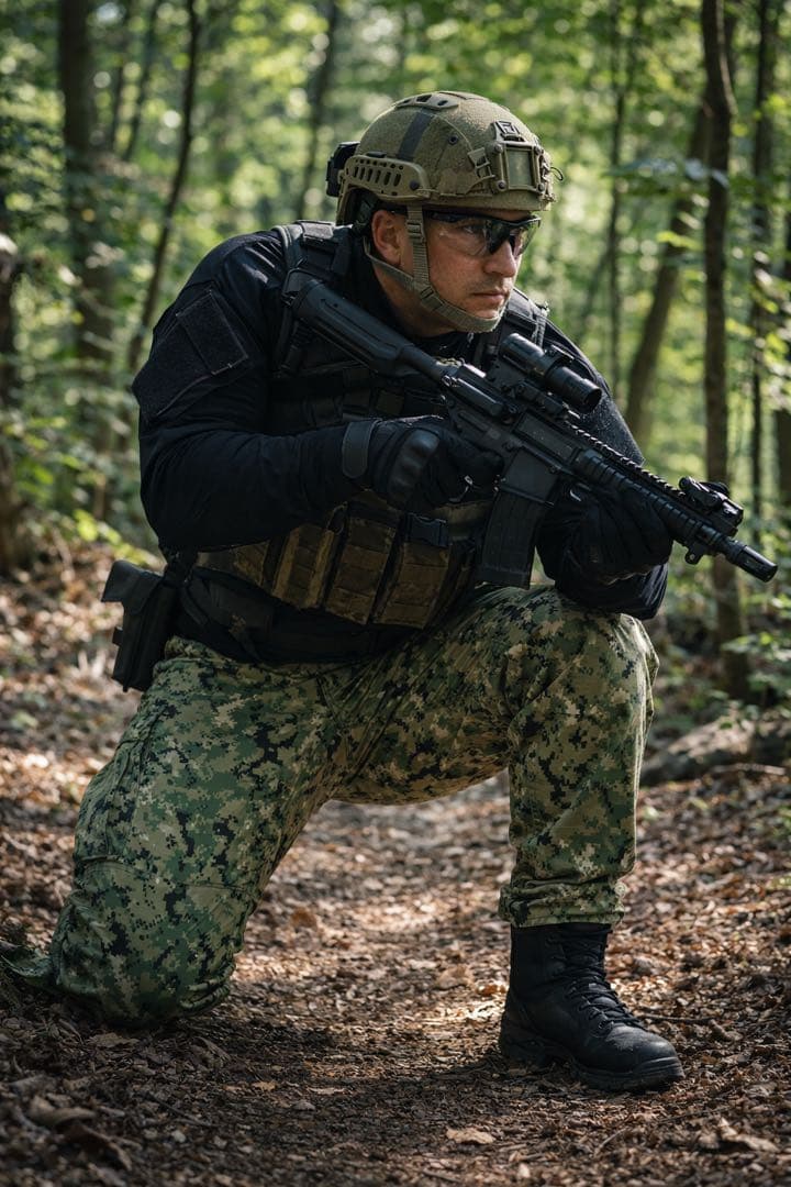 ✨美品✨US NAVY 実物 NWU III ゴアテックストラウザー★