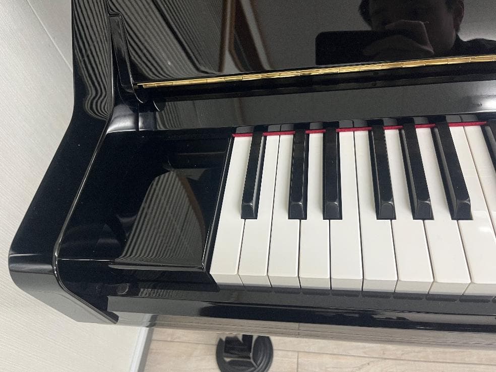★78265【アップライトピアノ】YAMAHA　YU30　ソフトランディング搭載