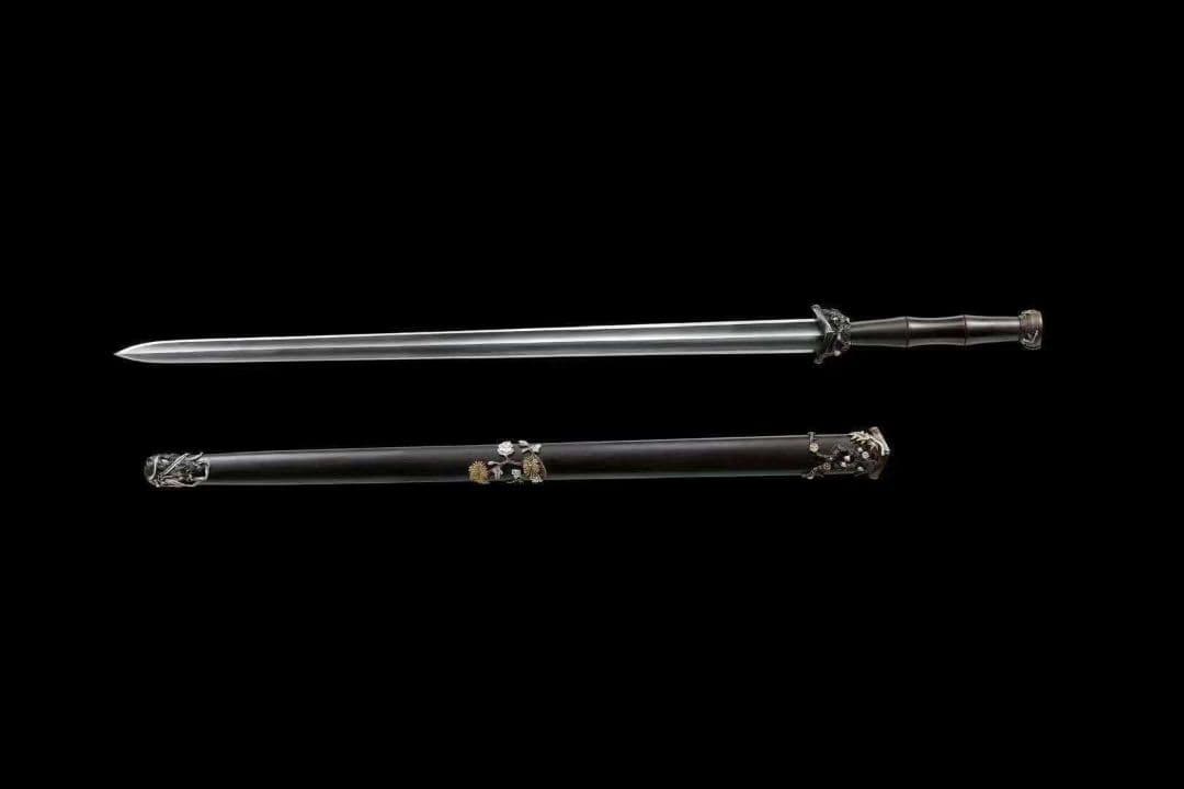 【乾坤君子剣】古兵器 刀装具 日本刀　模造刀 居合刀 武士道 鑑賞用 美術刀