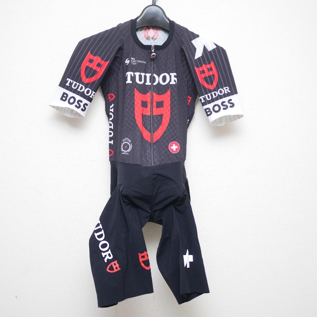 選手支給品 Tudor チューダープロサイクリング 非売品 スキンスーツ アソス