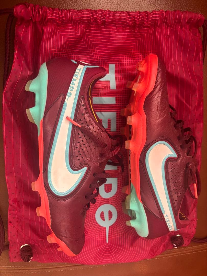 NIKE ナイキティエンポ レジェンド 9 エリート FG Team レッド