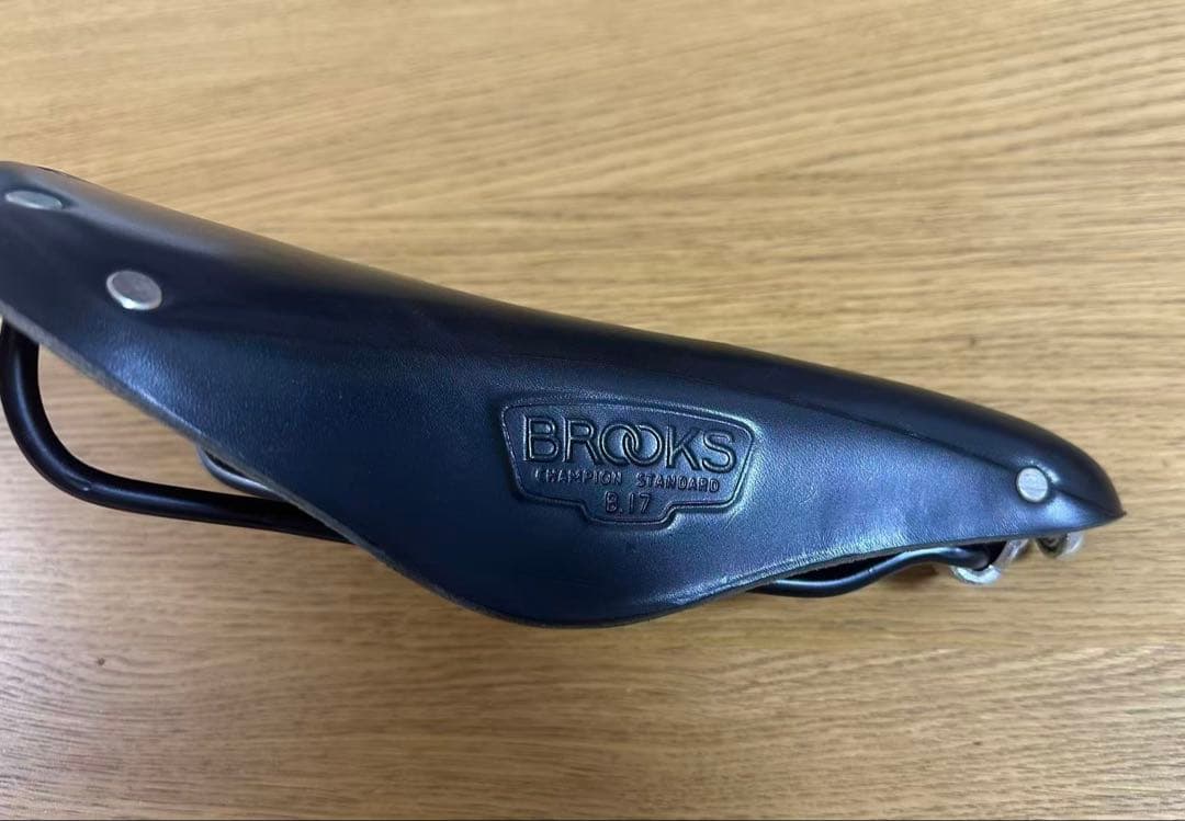 BROOKSブルックスB17 STANDARD BLACK サドル 新車取り外し