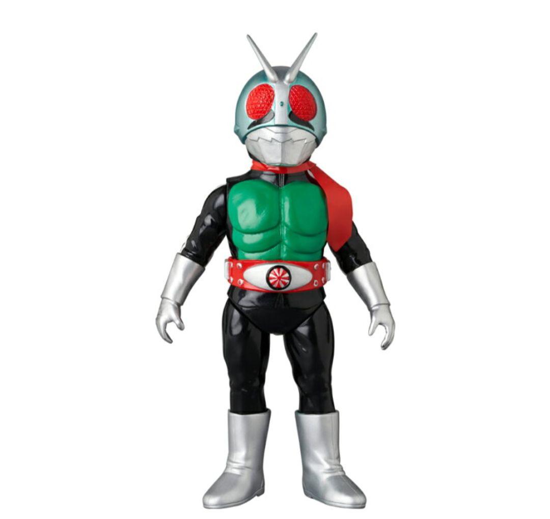 仮面ライダー新1号　(ダブルライダーカラー）東映レトロソフビコレクション
