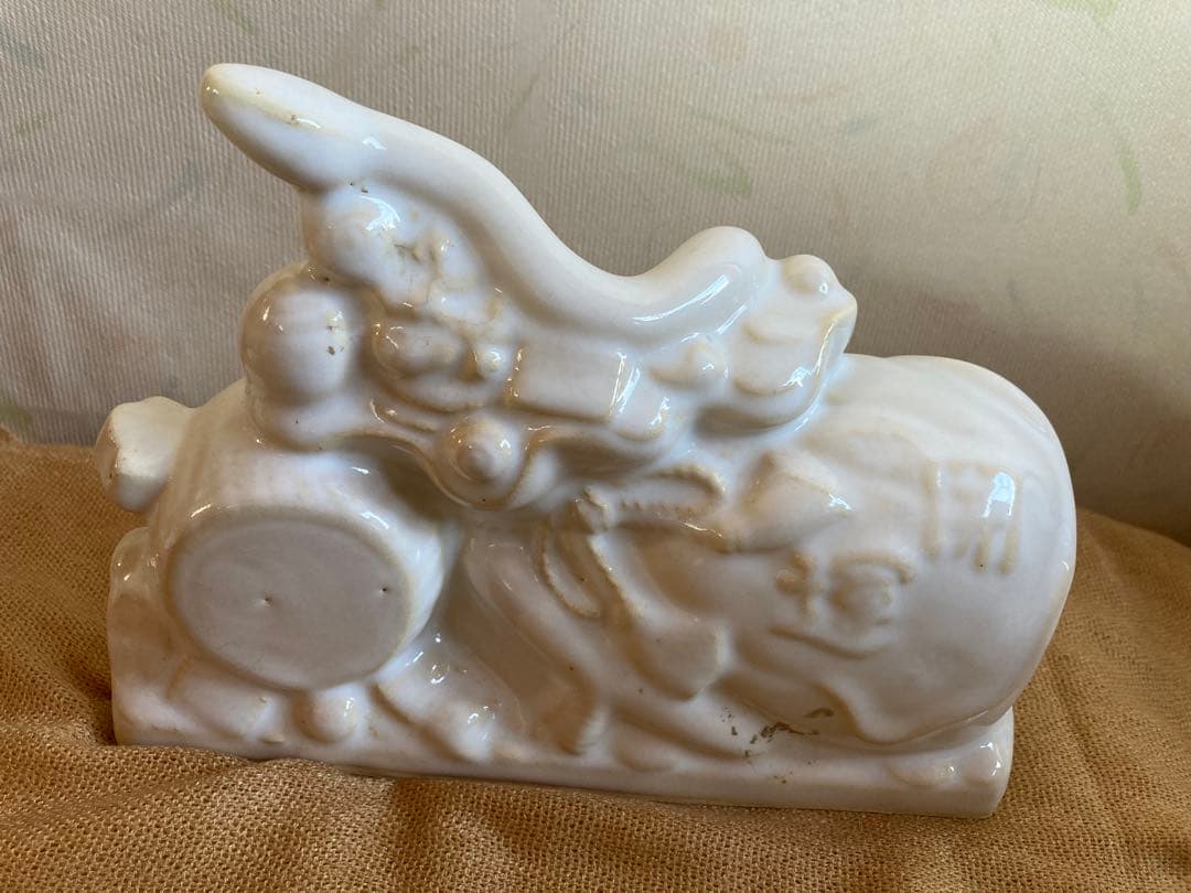 蛇（巳）置物