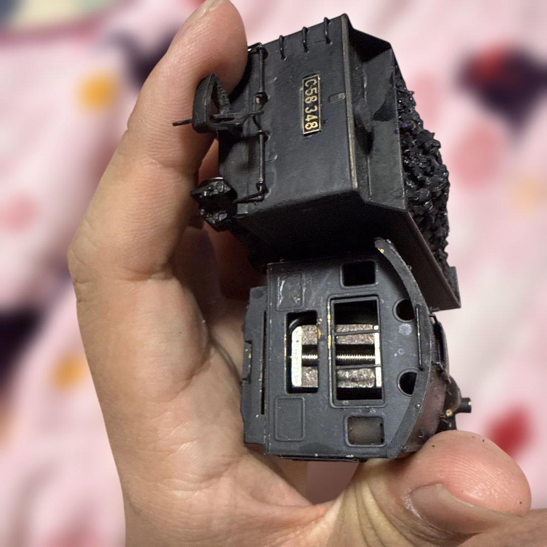 超希少 TOBY？蒸気機関車 HOゲージ？ C58382 鉄道模型 昭和レトロ