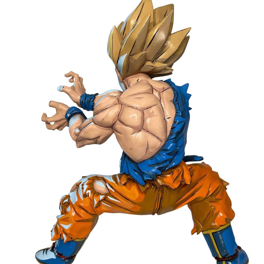 ドラゴンボール 孫悟空 フィギュア リペイント 2次元塗装