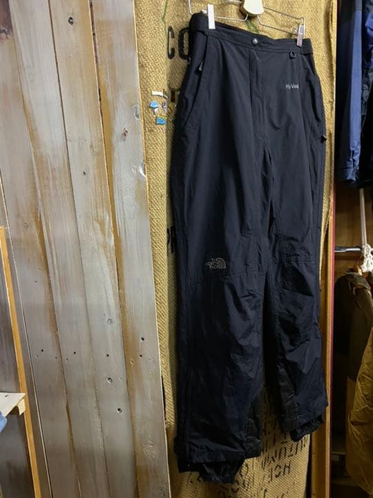 【美品】ノースフェイス  ナイロンパンツ ボード スキーウェア Lサイズ 黒