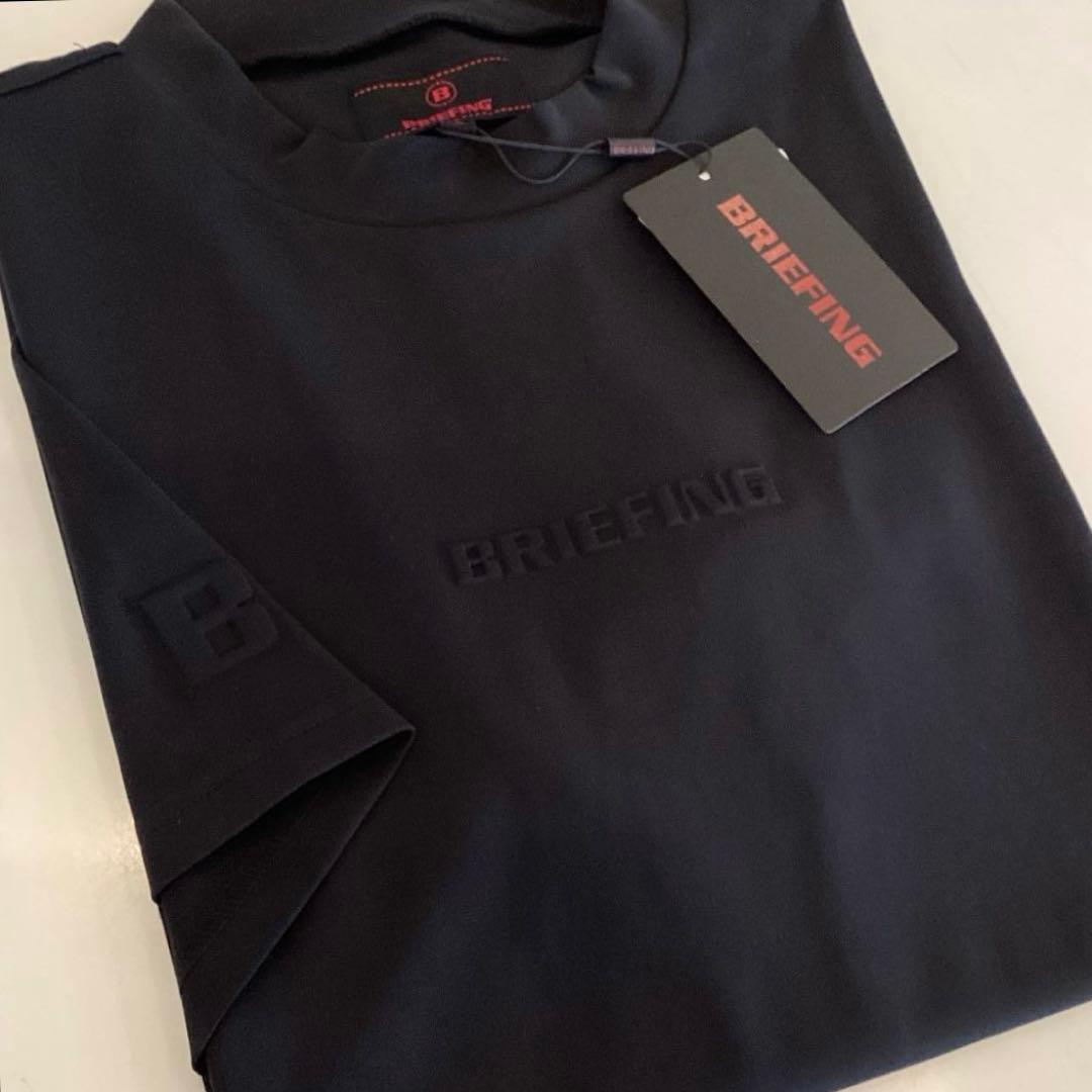 新作　BRIEFING MINI 3D LOGO HIGHNECK ブラックM