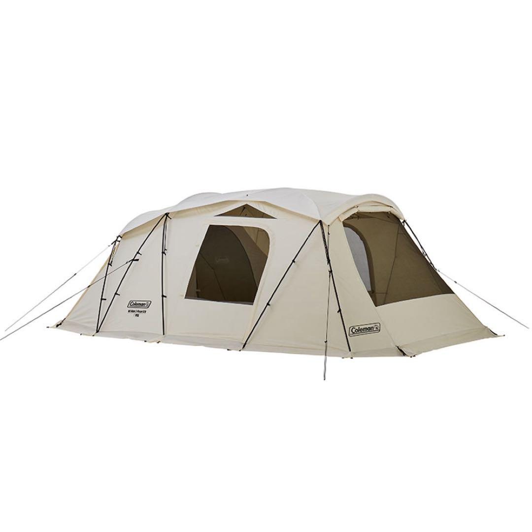 新品 グランドシート付Coleman VCワイド2ルームSTD デザートサンド