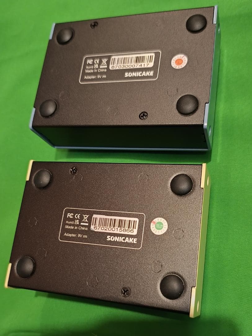 【美品セット売り】SONICAKE 多機能エフェクター（空間、揺れ物）