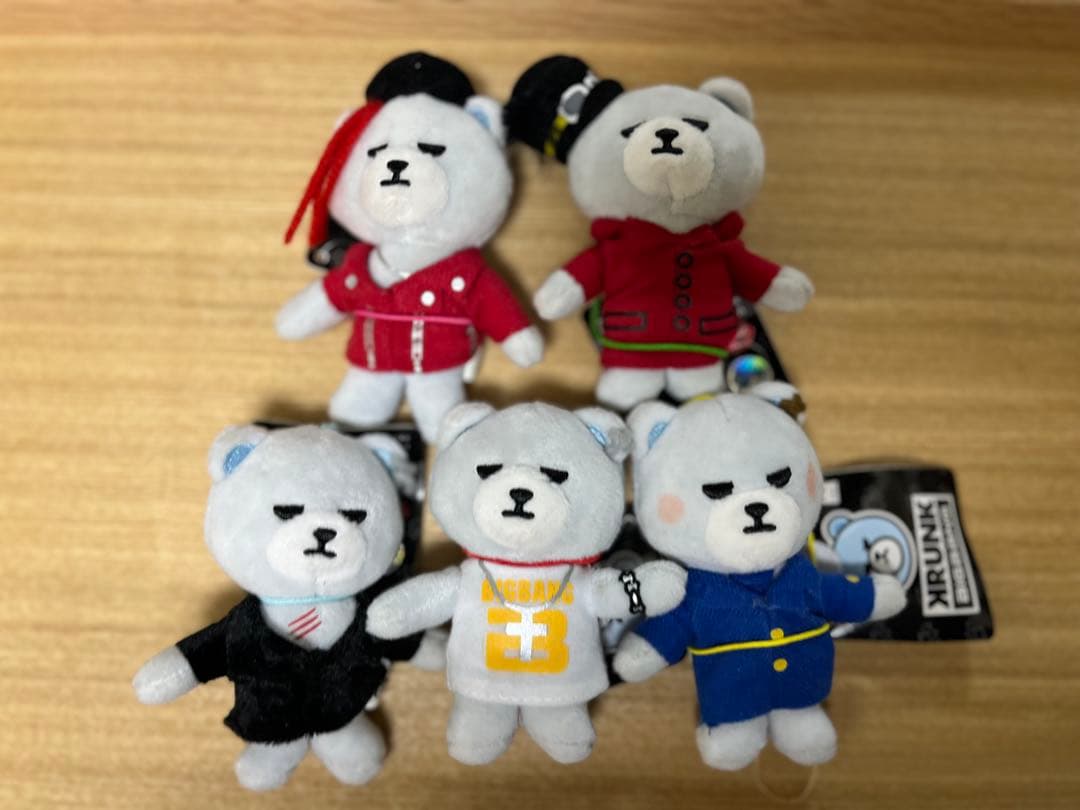 BIGBANG ぬいぐるみ　5体セット【日本限定】
