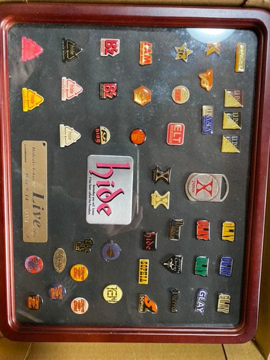 ピンバッジ　X JAPAN hideなど