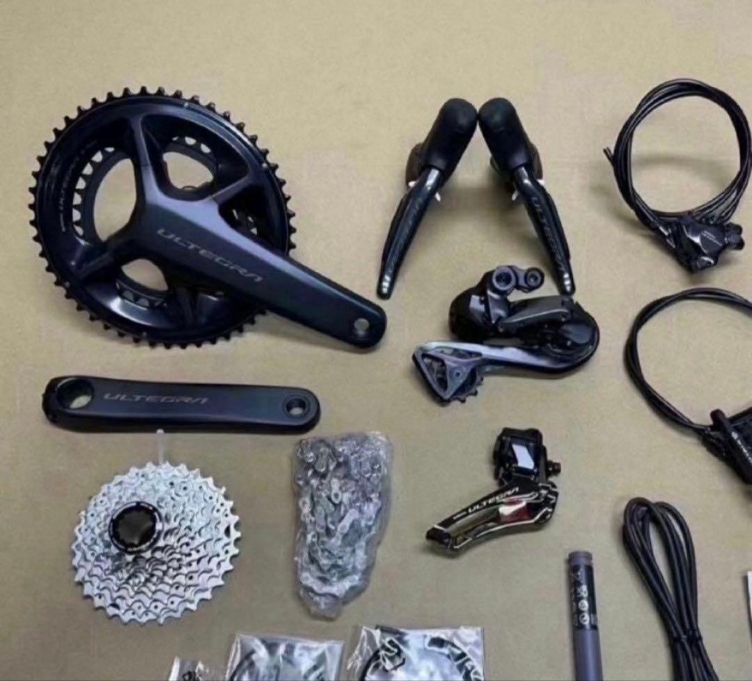 Shimano ULTEGRA R8170コンポセット12s 新品ローター付