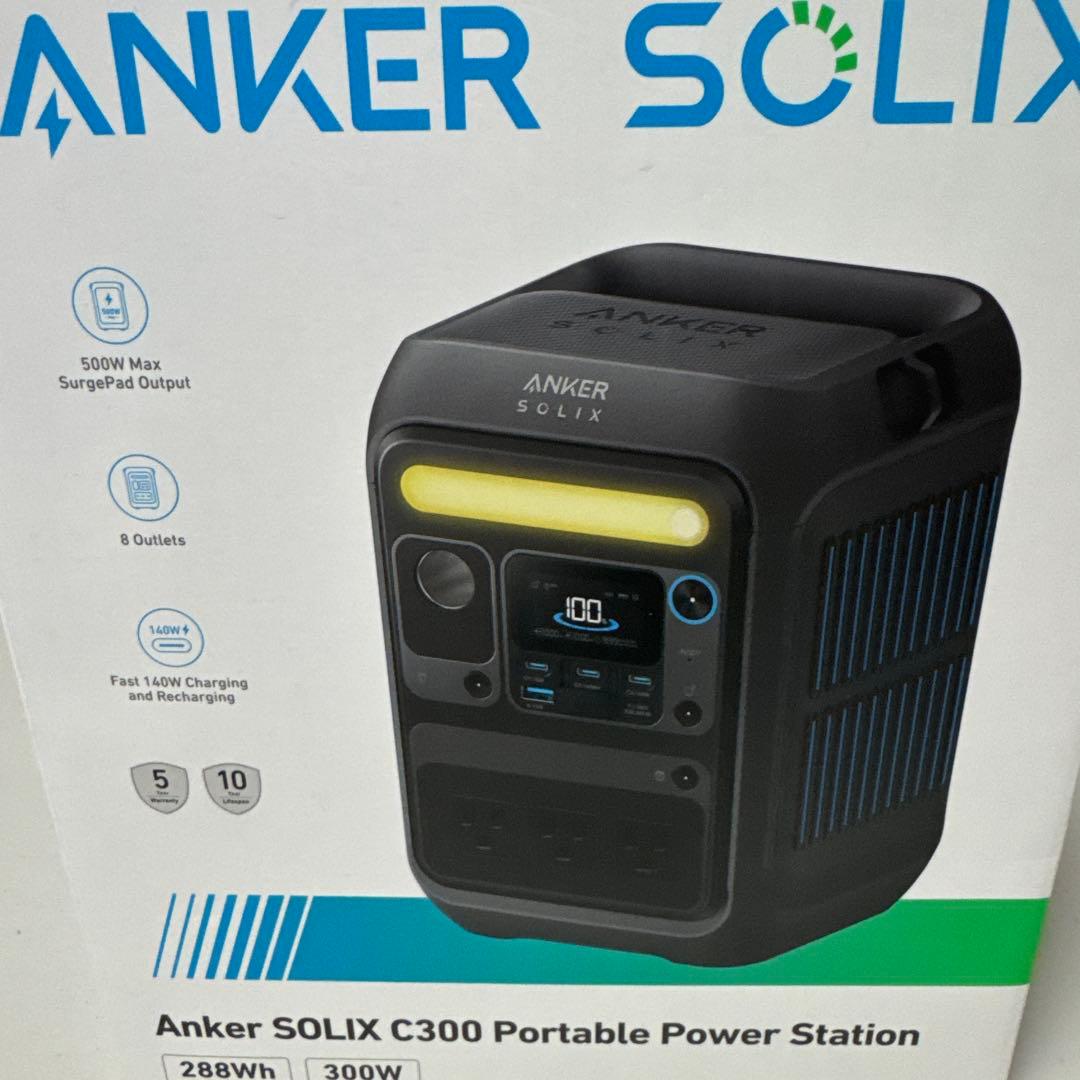 &*…様 【値下げ不可】【定価35000円】Anker SOLIX C300