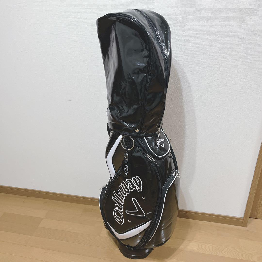 K204 Callaway キャロウェイ エナメル調 キャディバッグ