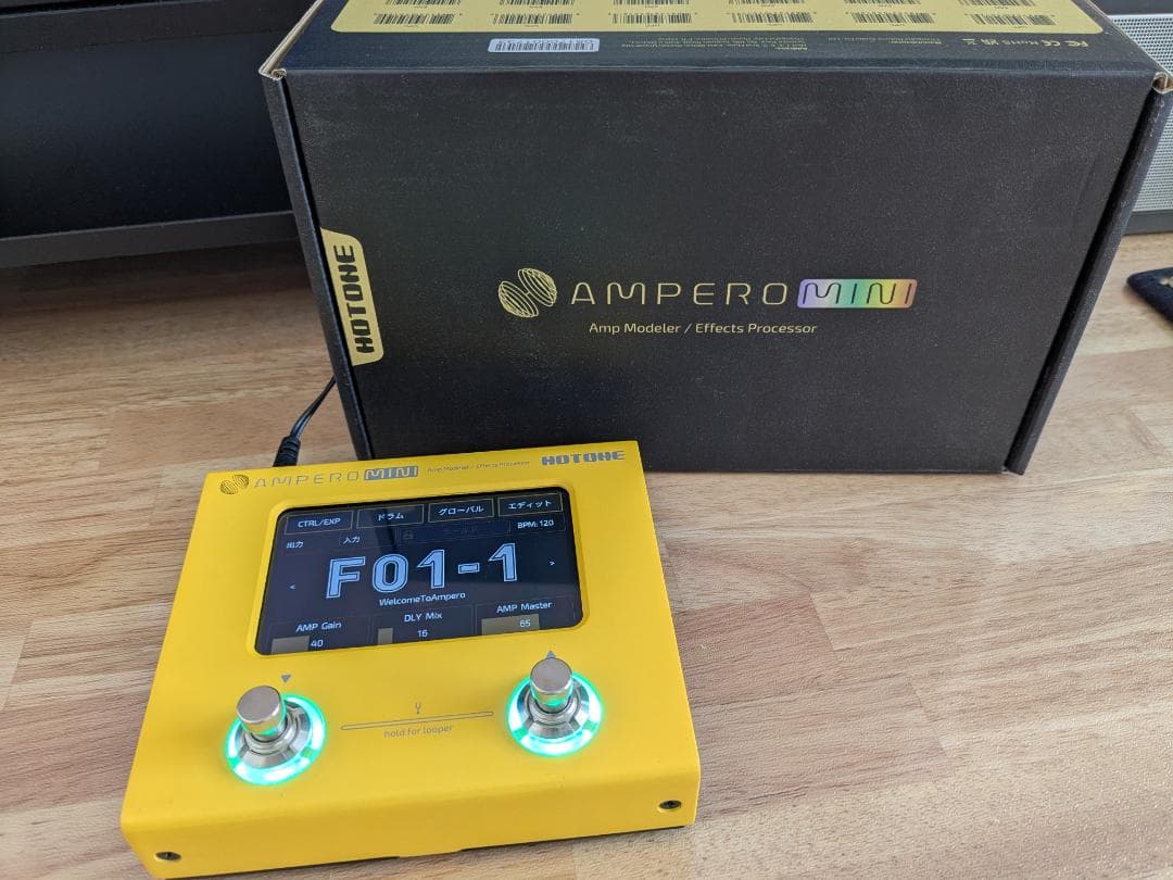 ギター HOTONE AMPERO MINI Marigold