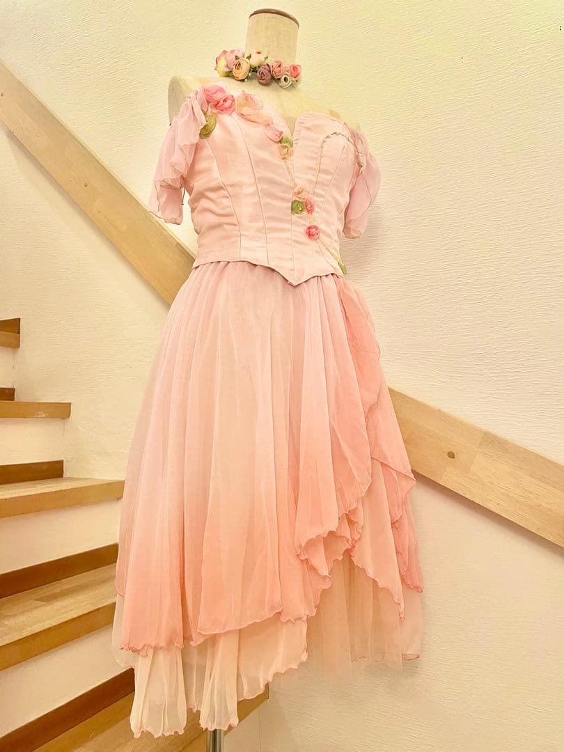 バレエ衣装　SLサイズ　ピンク系