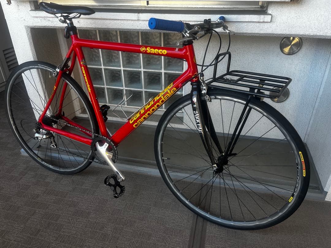 【埼玉南部都内直接可】キャノンデール CANNONDALE saeco カスタム