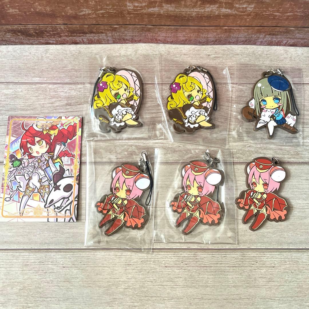 希少☆マジョカマジョルナ☆ラバーストラップ・コミケ84 購入特典シリアルカード