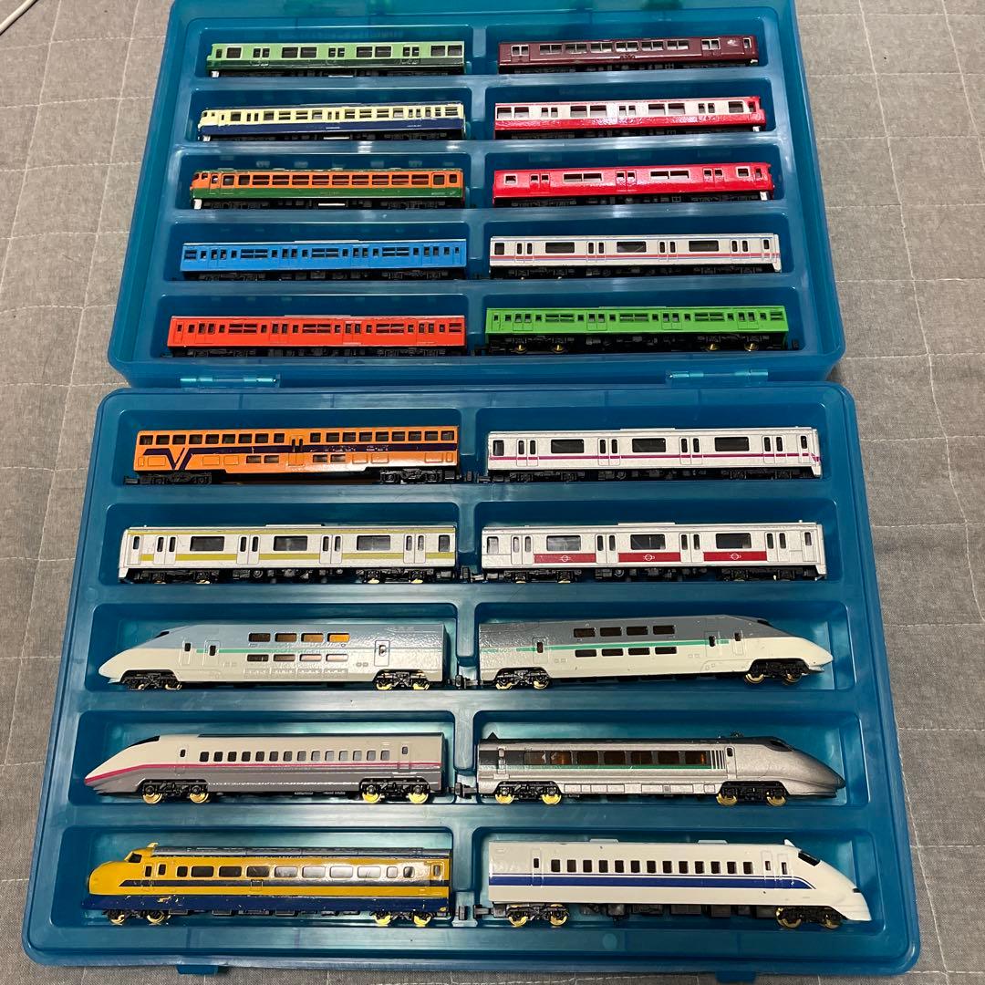 トレーン　Ｎゲージダイキャスト　20車両ケース付き