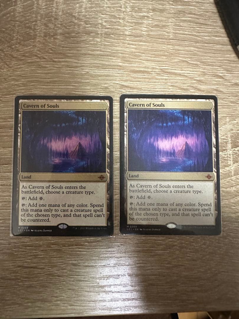 mtg 魂の洞窟 2枚セット