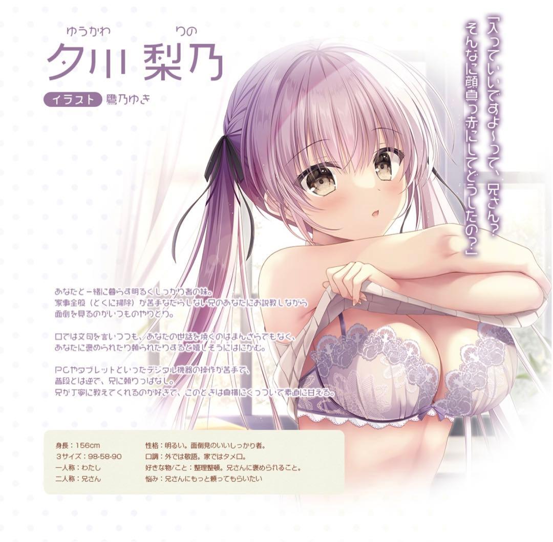 夕川梨乃 抱き枕カバー 受注生産商品 イラストカード付き